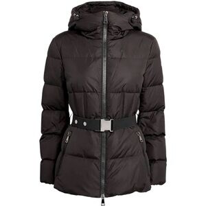 Authentic MONCLER Cardoncelle belted shell-down Jacket